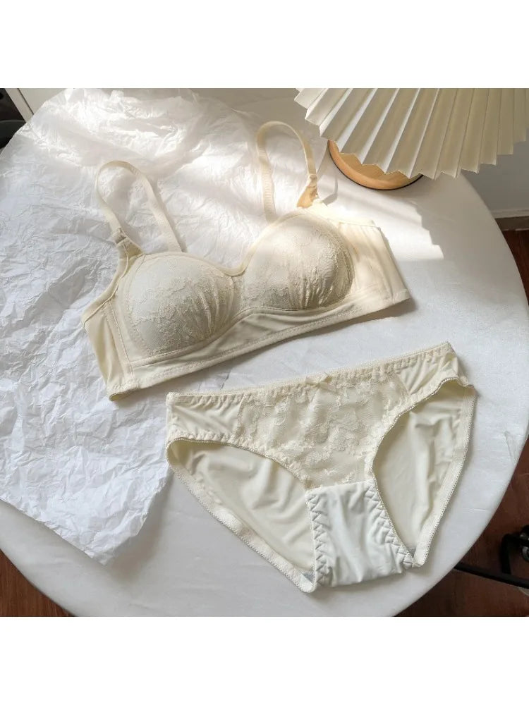 Sexy Pure Comfort Strapless Bra Teen Girl Wirefree Breathable Top Support Foldable Lace Bralette CA Delivery S-XL MOYISU 32-38