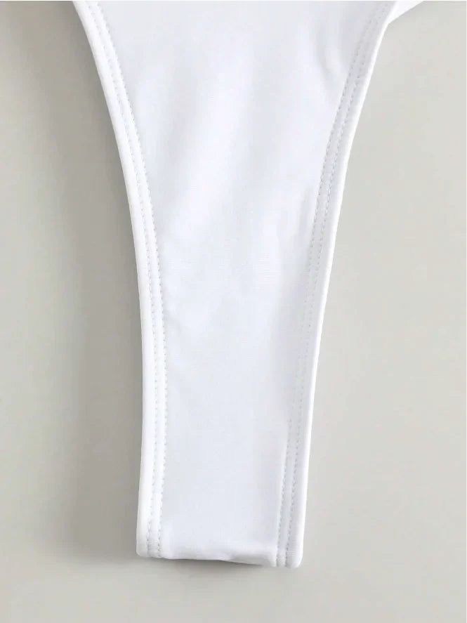 3 Pieces Triangle String Thong Bikinis 2026 Swimwear Female Sexy Brazilian Swimsuit Women Bathers Bathing Swimming Swim Suit