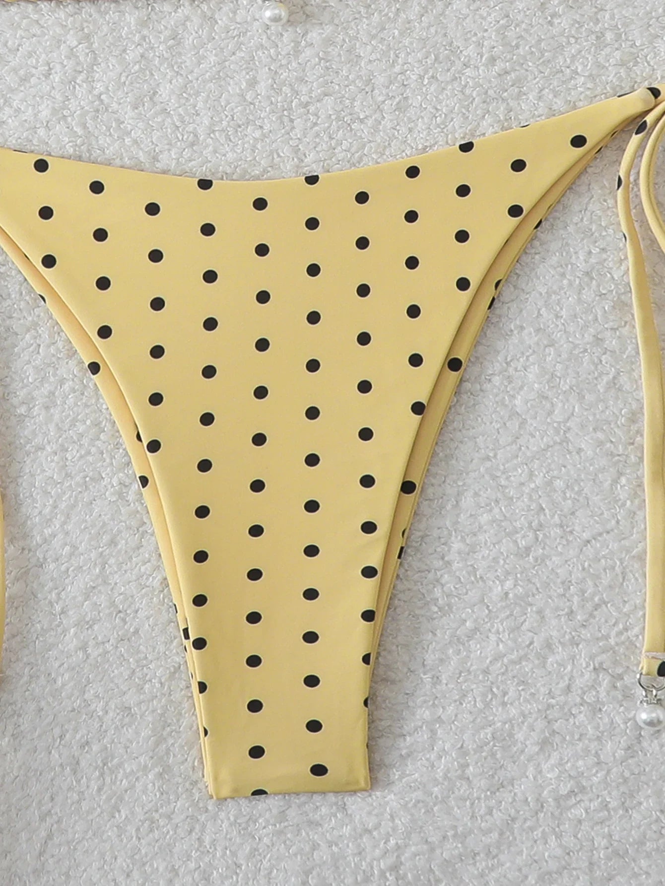 Triangle Halter Thong Bikinis 2026 Women Sexy Swimsuit Dot String Swimwear Female Bathers Bathing Swimming Swim Suit Beachwear
