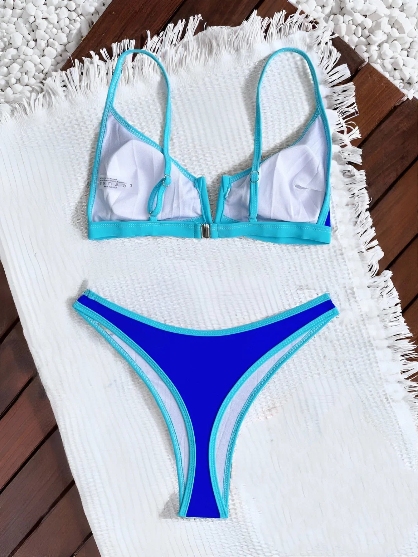 sexy patchwork mini bikinis sets two pieces swimsuit thong swimsuit Swimwear Biquini conjunto de bikini tankini beachwear