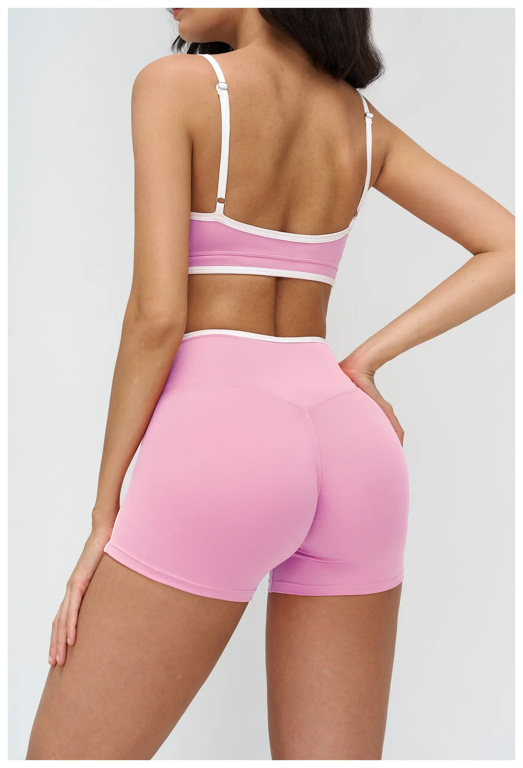 Women Bra Shockproof Gym Top Women Underwear Thin Strap Halter Sports Bras Scrunch Push-up Workout Yoga Tank Tops Women's Clothe