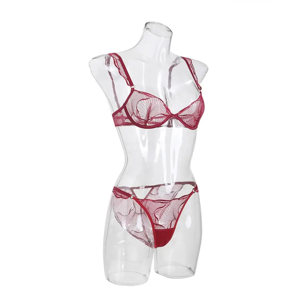 Summer French Minimizer Bra Beachwear Large Bust Pure Embroidery Lace Ultra Thin Plate Size Light Support Wirefree AU MOYISU