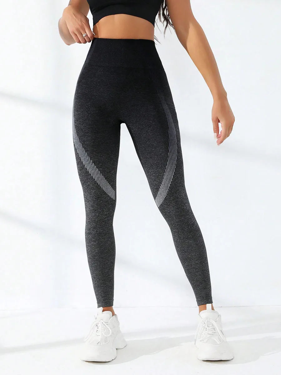 Women's Seamless Leggings - Tummy Control Gym Sports Yoga Pant with 4-Way Stretch Squat-Proof & Tummy Control Activewear Autumn
