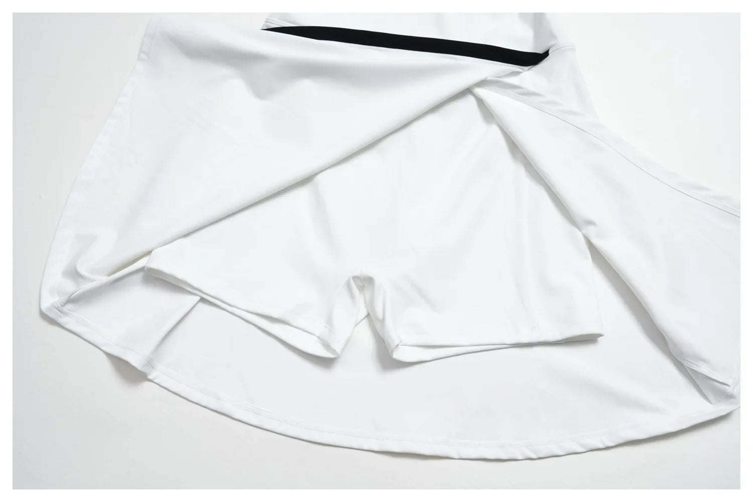 Naked Women's Tennis Dresses for Women Breathable Back Hollowed Out Sleeveless Mini Dress Built in Shorts Tight Sports Skirt