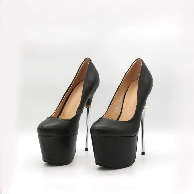 Sexy Peep Toe Pumps for Women 2025 New 6CM Platform Party Nightclub Stage Stilettos 16CM High Heels Pole Dance Stripper Shoes