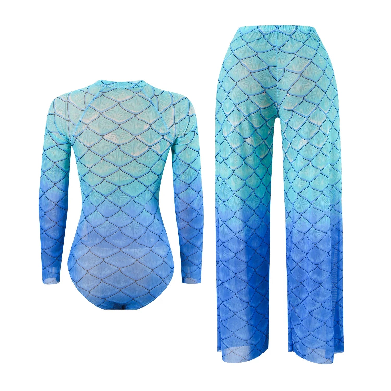 2 Piece Sets High Waist Sexy Swimsuit Women 2025 Summer Bathing Suit Bikini Set Long Sleeve Swimwear Beach Wear Swimming Suit