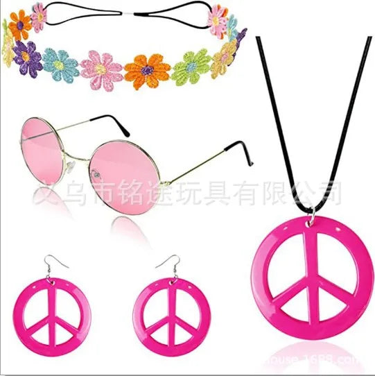 Easter Bunny Girl Cosplay 3-Piece Prop Set - Satin Headband Fluffy Rabbit Tail for Halloween Christmas
