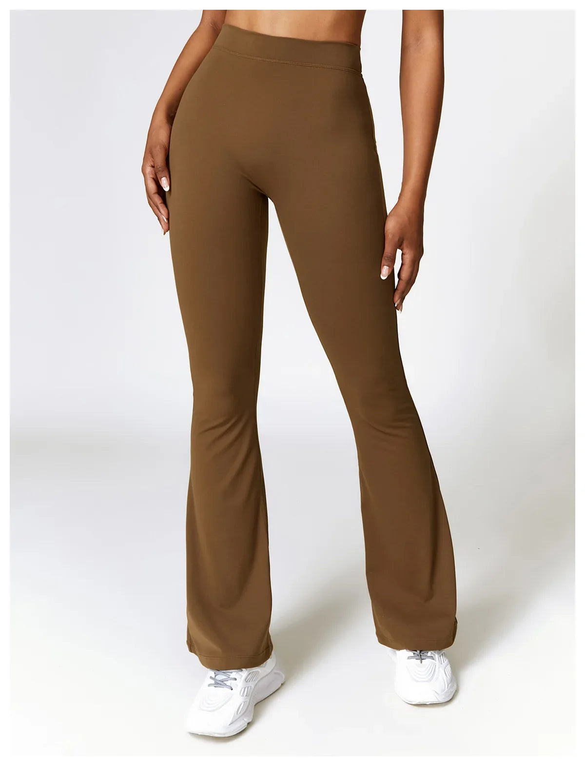 Sexy Sports Leggings Women V Back Scrunch Flares Leggings High Waist Yoga Flares Pants Push Up Gym Leggings Women Yoga Clothes