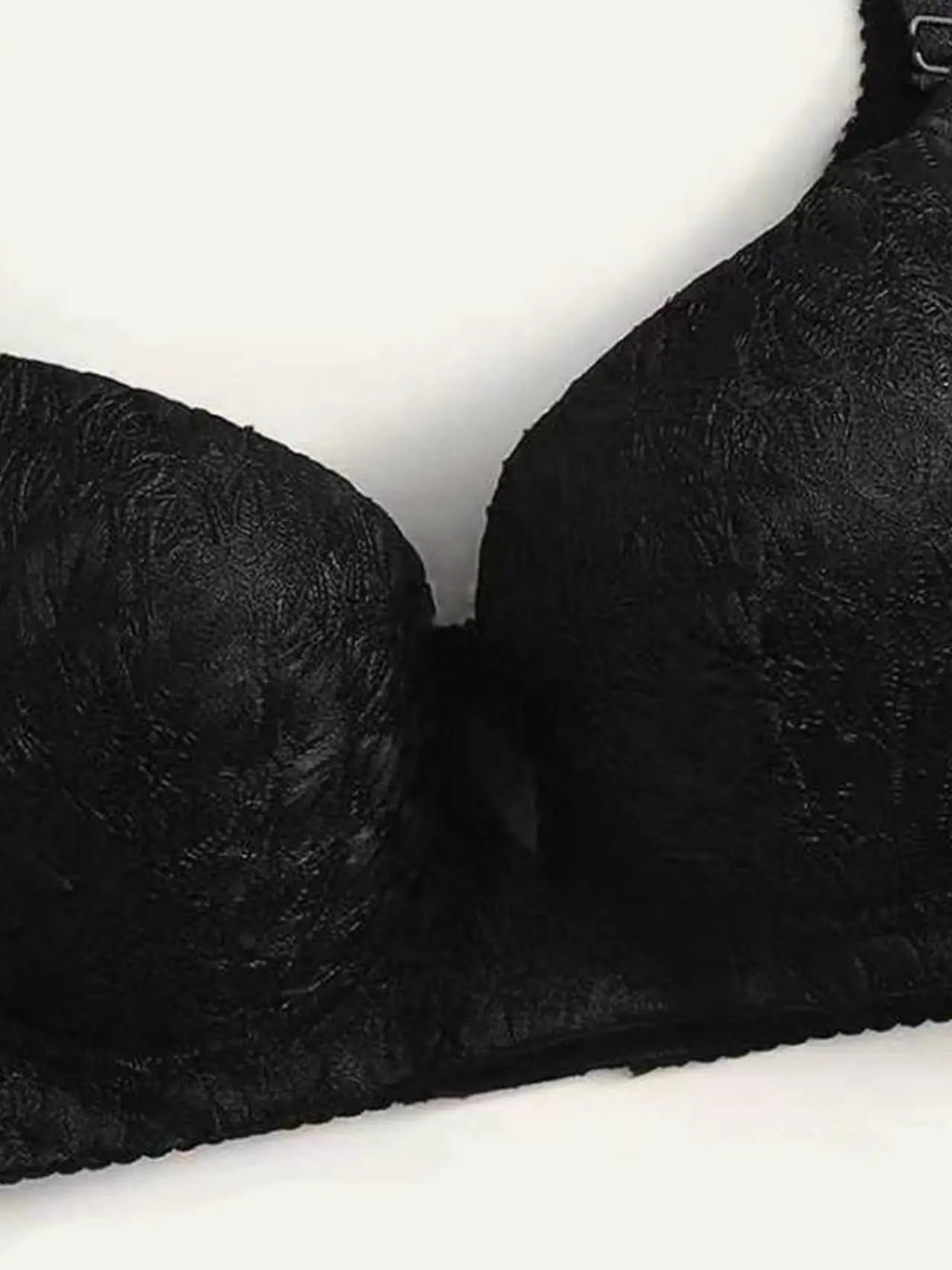 Women's sexy embroidered lace bra with steel rims gathered push up straps adjustable close fitting underwear D176