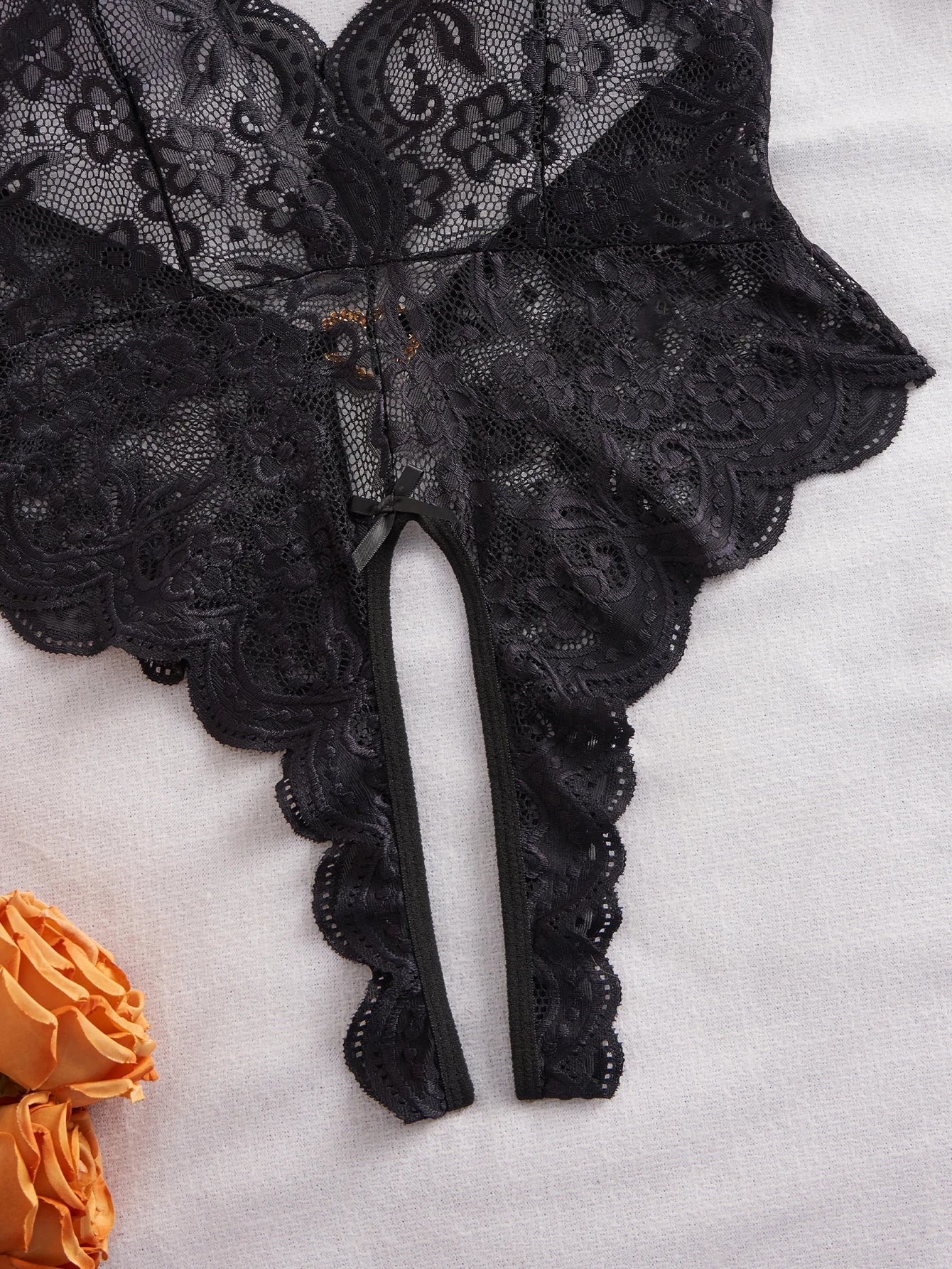 Women's Lace Bodysuit Comfortable Soft Stretch Fashion Casual One Piece Underwear Sleepwear