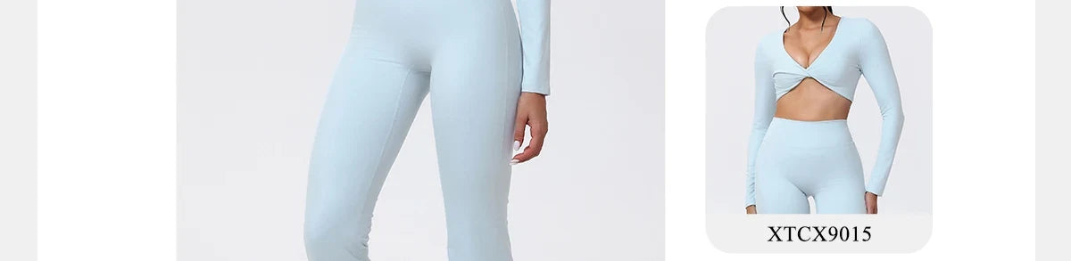 Hearuisavy Summer Woman Workout Flared Pants Leggings Pilates Fitness Trousers High Waist Butt Lifting Yoga Bell-Bottom Pants