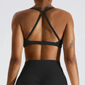 Summer Sexy Scrunch Sports Bra Gym Top Women Running Back Cross Top Sportswear Workout Underwear Fitness Workout Yoga Clothing