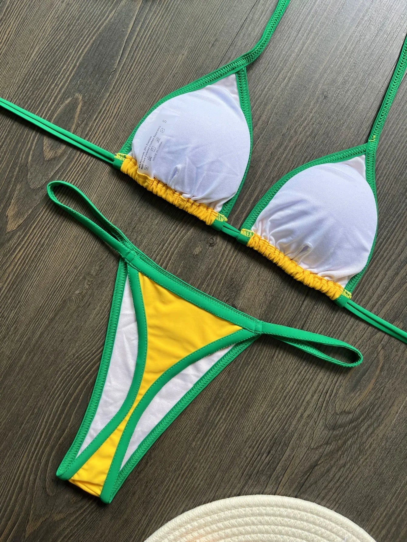 Asymmetric G String Bikinis Mini Micro Thong Bikini Female Swimsuit Women Swimwear Two-pieces Bikini Set Brazilian Bathing Suit