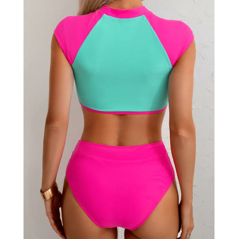 Summer Sexy Bikinis 2026 Women's Swimwear Sports Female Swimsuit For Swim Wear Bathing Suits  Bikini Set Beachwear Pool Bather