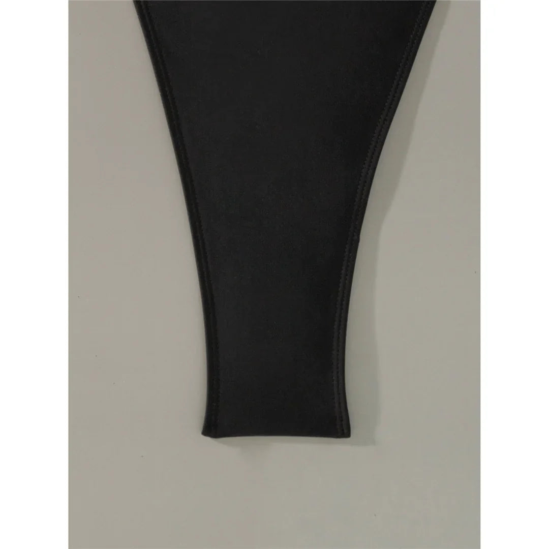 Extreme String Mini Micro Thong Cross Back Women Swimwear One Piece Swimsuit Female High Leg Cut Bather Bathing Suit Swim V7876