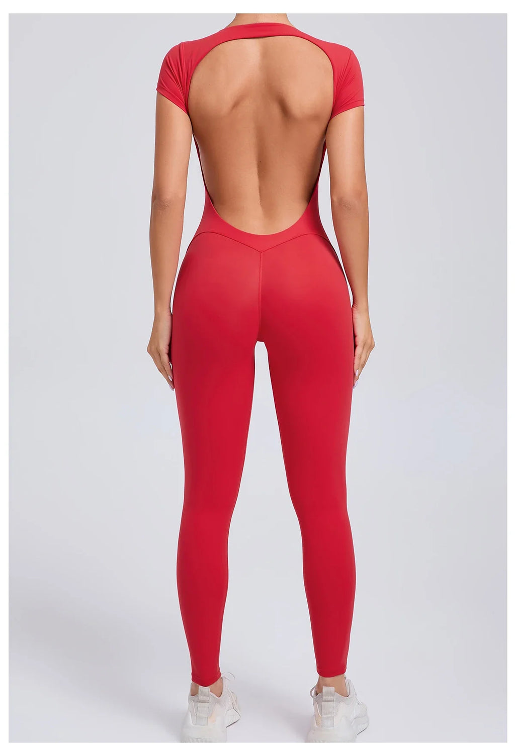 One-piece Yoga Padded Backless Suit Female Rompers Quick Dry Yoga Clothing Workout Bodysuits Scrunch Sports Jumpsuit Women