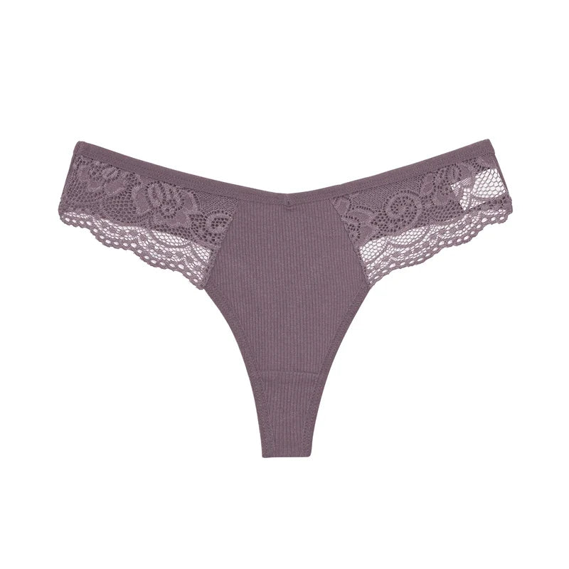 Women Cotton G-string Lingerie Sexy Lace Panties Thongs Femme Underwear Sexy Pantys Underpant Lingerie Lace Intimates S-XL