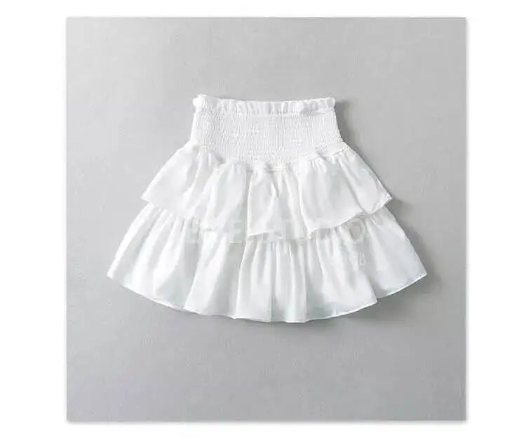 Cake Skirt White Fluffy High Waisted Girlish Style Short Half Skirt Black Ballet Skirt Fashion Sweet Korean Women 2026 New 55OK