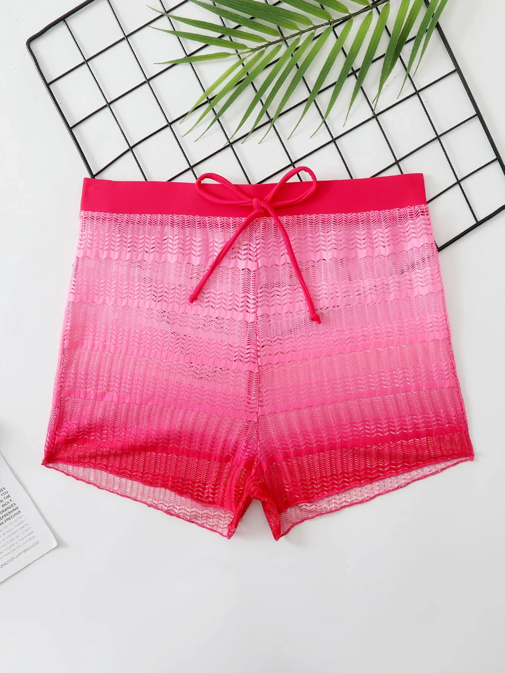 2026 Crochet Swimsuit Pants Sporty Shorts Swimwear Women Solid Bathers Bathing Swimming Swim Suit Female Beachwear