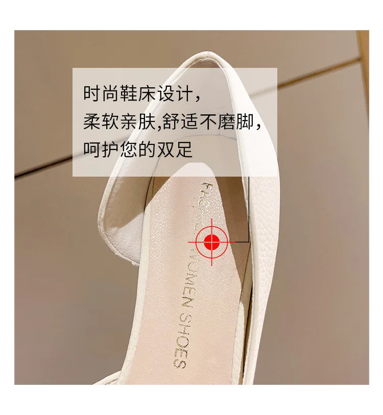 2026 New Thin Heels Pumps Women Blue Elegant Slip-On Party Shoes Woman Summer Pointed Toe Solid Color High Heels Shoes