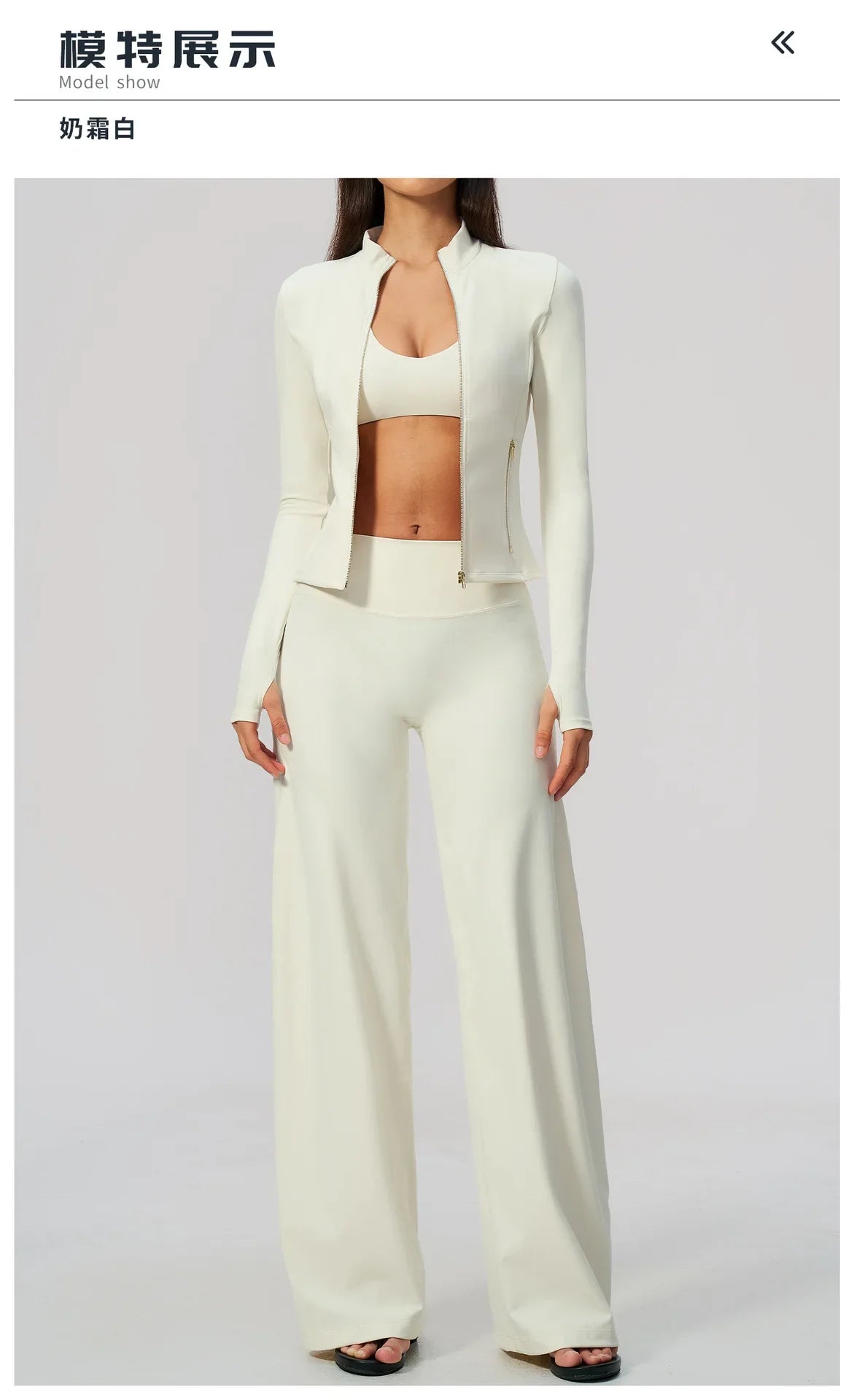 3 PCS Yoga Sets Women Long Sleeve Zipper Slim Jacket+sports Bra+high Waist Flare Pants Fitness Suits Gym Exercise Athletic Wear