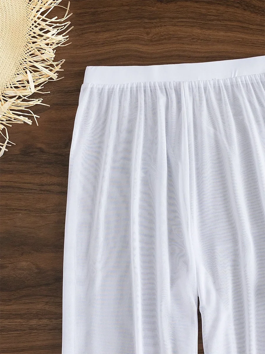 3 Pieces U Wired Bandeau Bikini 2026 Sexy Swimsuit Women & Beach Pants Swimwear Female Beachwear Bathers Bathing Swimming Suit
