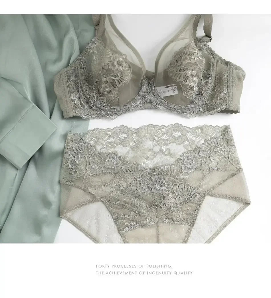 MOYISU Pure lace Girls Sexy Lace Bralette Flash Sale | Bra & Set Flexi-Wire Tech Sheer Allure Anti-Sag | Vintage Limited Last 50