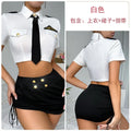 Sexy Slim Fit Bodycon Shorts Sets Elegant Pure Desire Role Play Short Sleeved Shorts Sets Charming Nightclub Wear Beautiful YVU5