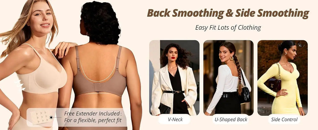 Women's Jelly Wire-Free Seamless Bra Solid Color Thin Molding 3/4 Cup Push-Up Seamless Bra Soft Support Comfortable Underwear