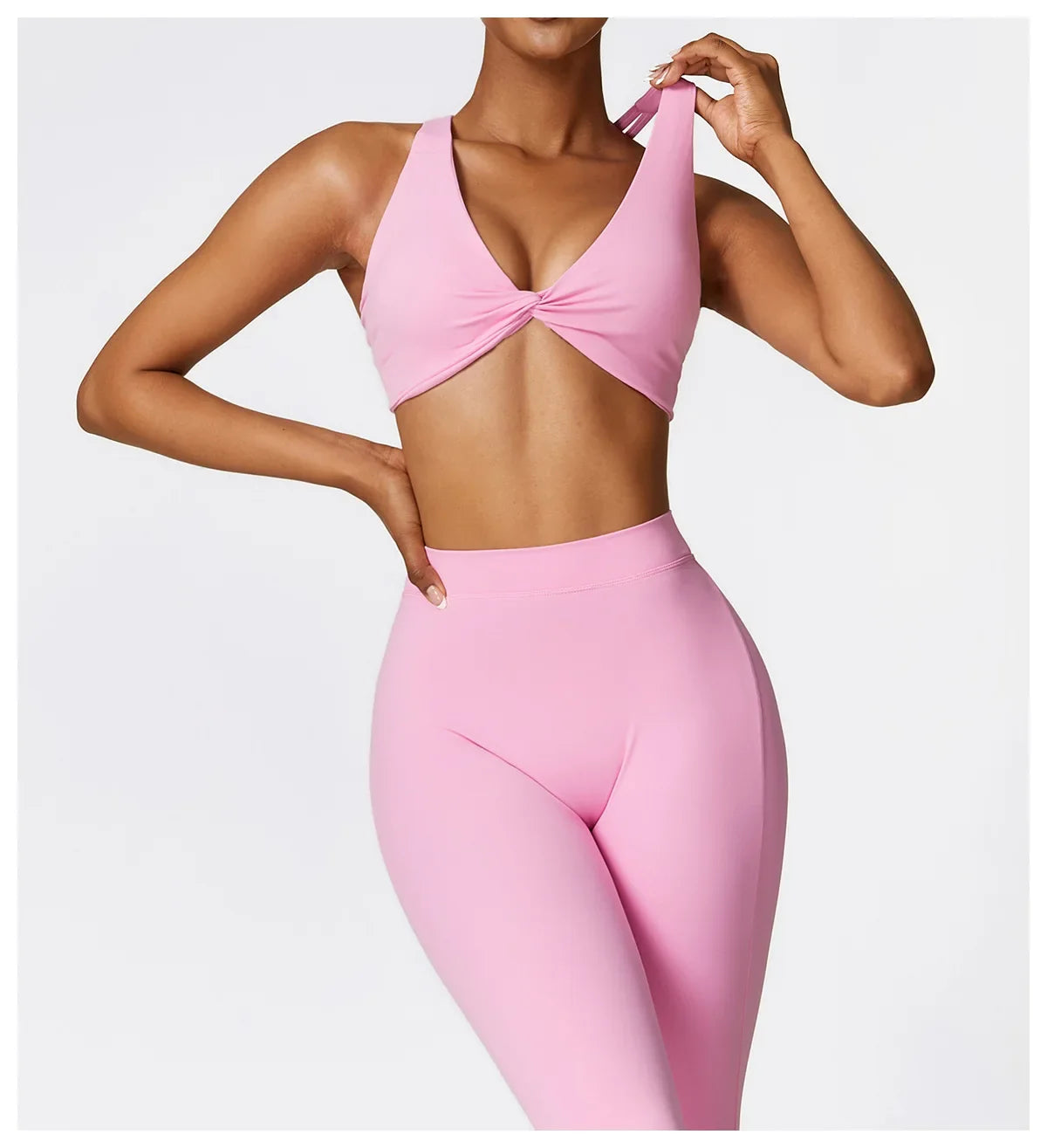 Sexy Sports Leggings Women V Back Scrunch Flares Leggings High Waist Yoga Flares Pants Push Up Gym Leggings Women Yoga Clothes