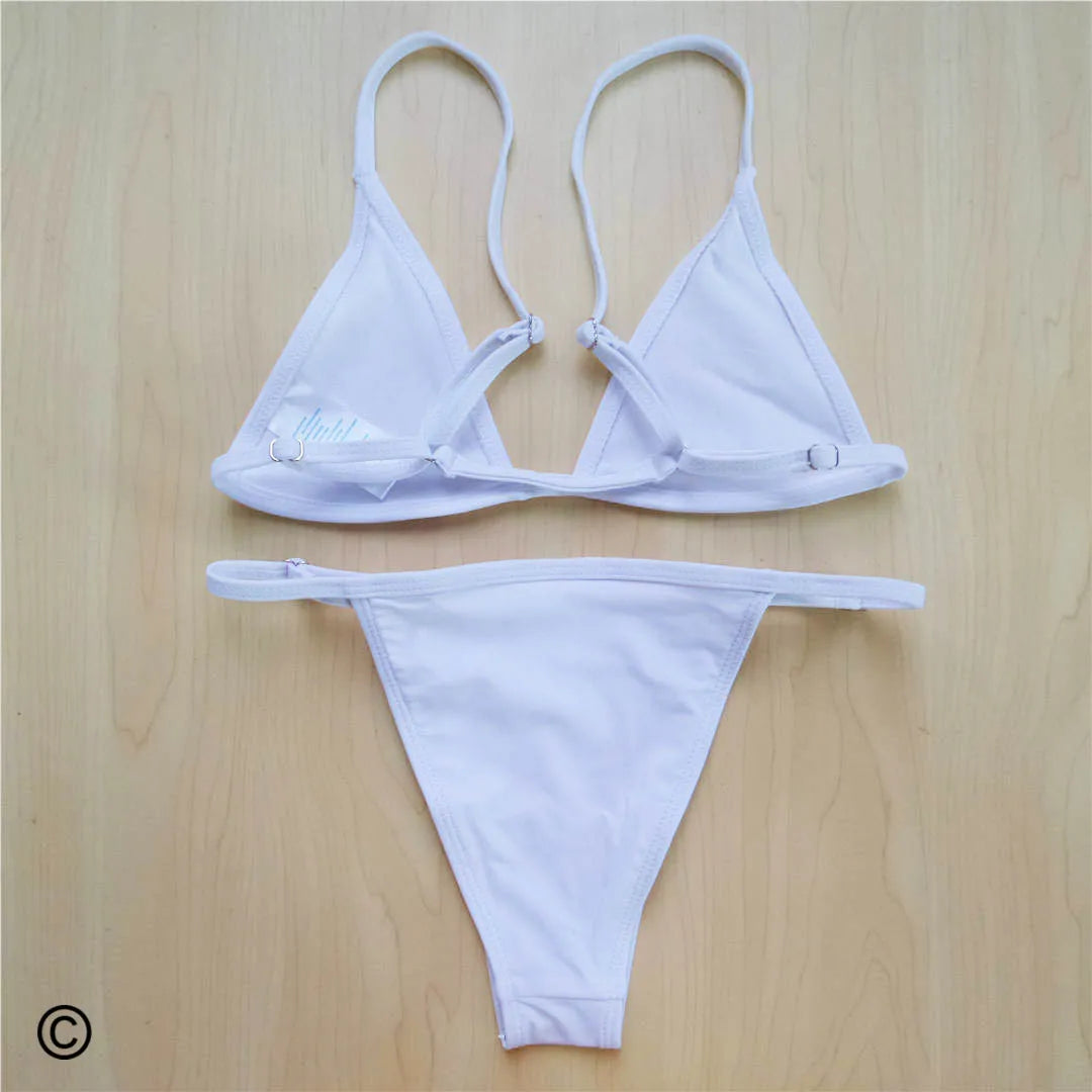 Extreme String Adjustable Strap Brazilian Bikini Female Swimsuit Women Swimwear Two-Pieces Bikini Set Bather Bathing Suit V516