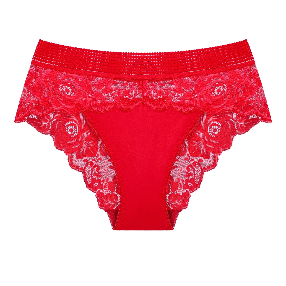 3pcs/pack Low Waist Floral Women's Panties Sexy Elegant Lady Briefs Underwear Fashion Style Breathable Comfort Female Underpants
