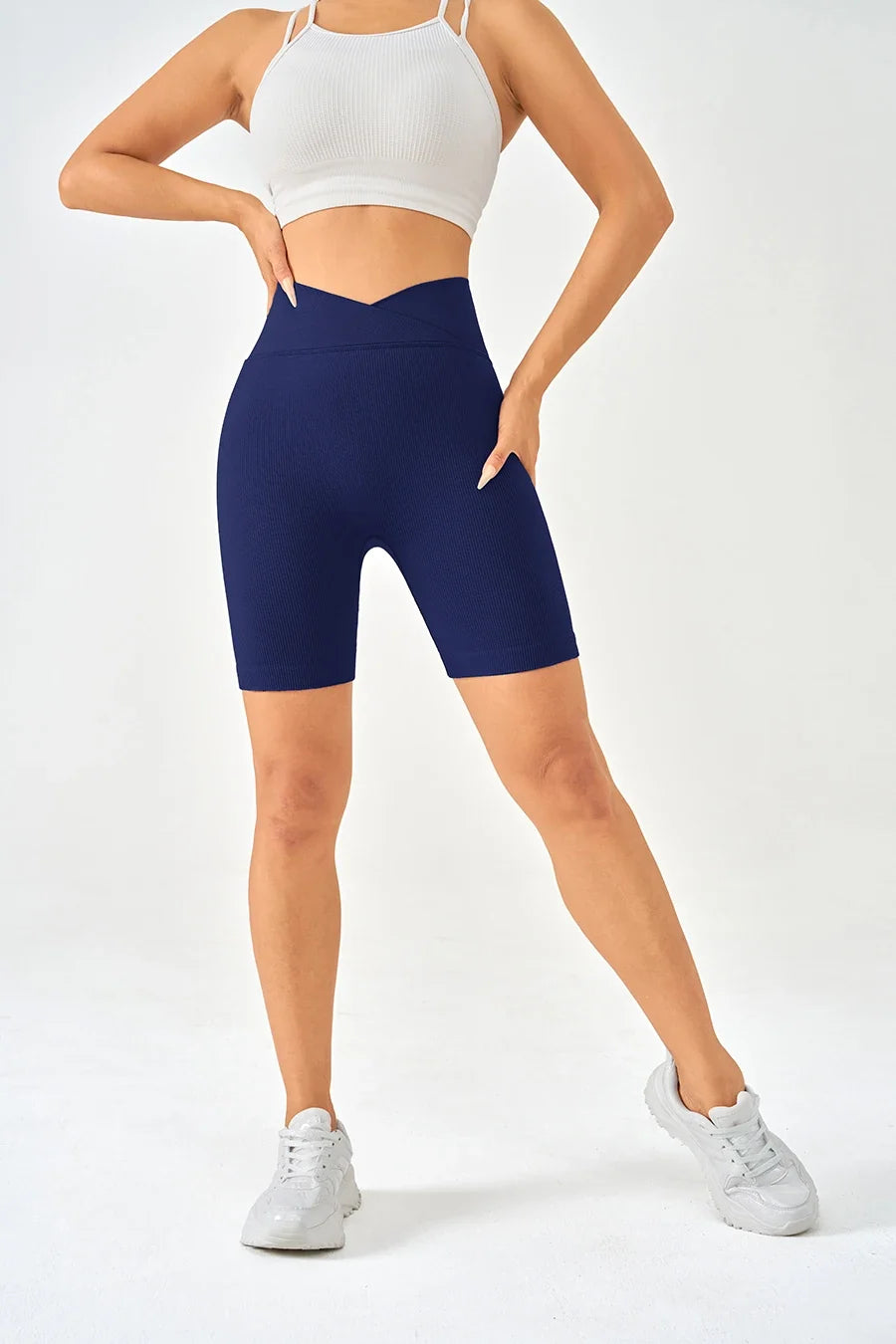 Women Sports Leggings Sportswear Woman Gym Legging Seamless Yoga Shorts w/Tummy Control Women's Shorts Fitness Female Clothing