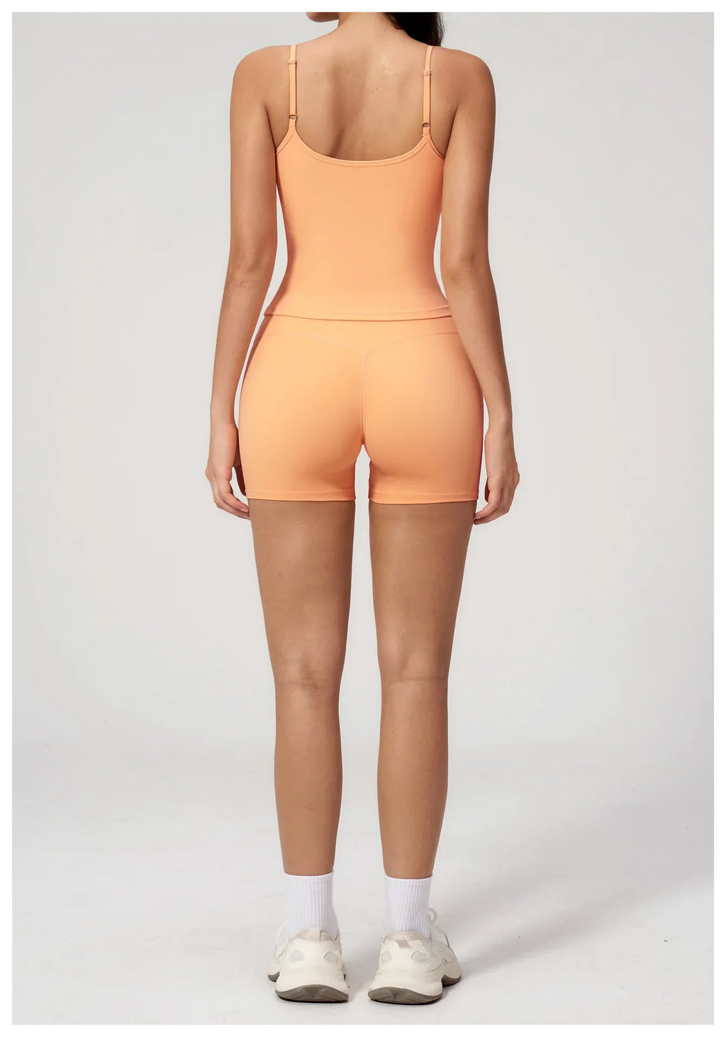 2 Piece Shaved Yoga Sets Women Hip Lifting Shorts Fitness Suit Outdoor Leisure Running Slimming Sports Vest Workout Tracksuit