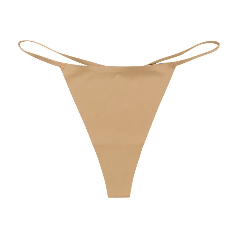 Ice Silk Leopard Women Panties Sexy G String Seamless Thong Underwear Girls Briefs Low Waist Traceless Underpants Plus Size S-XL