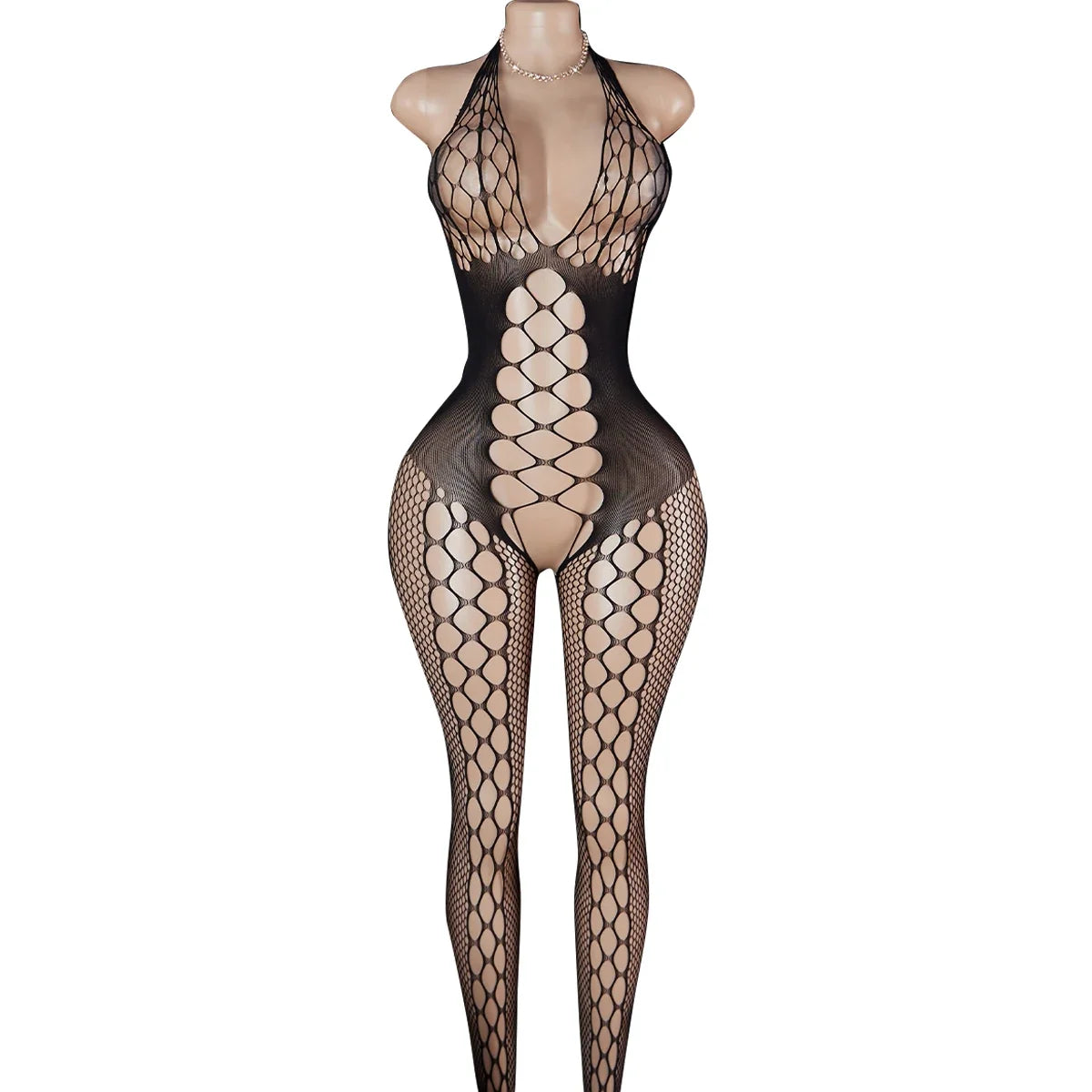 One Piece Crotchless Bodystocking For Sex Transparent Sexy Lingerie Sexiest Bodysuit Erotic Costumes Open Full Body Underwear