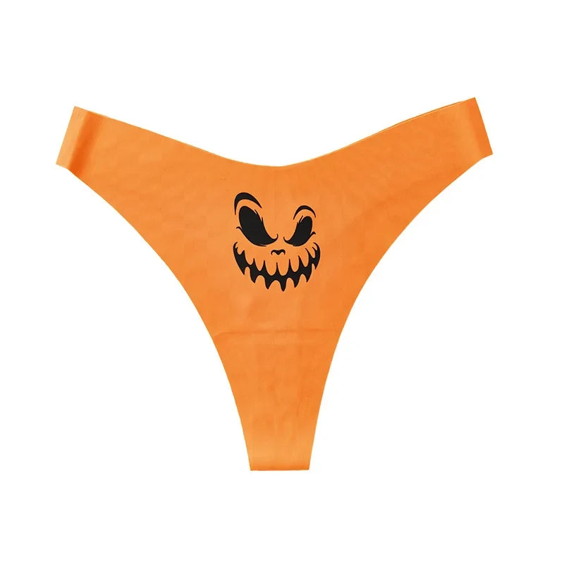 Girls Briefs Seamless Grimace Women Panties Sexy G String Ice Silk Underwear T Back Sports Yoga Thong Traceless Plus Size S-XL