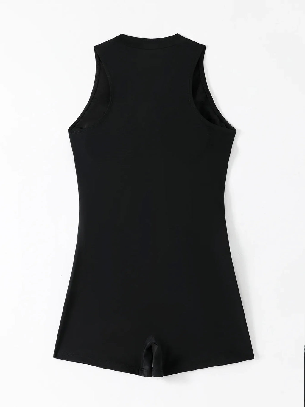 VigoJany 2026 Solid Sleeveless Plus Size Swimwear Women Zipper Push Up Large One Piece Swimsuit Summer Beach Chubby Bathing Suit