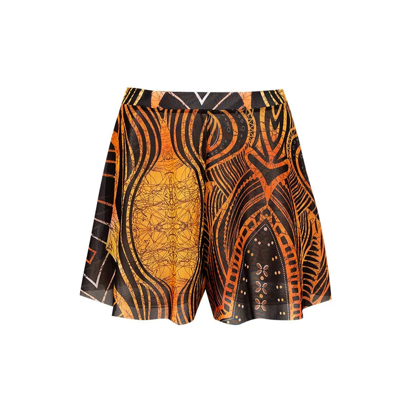 Mesh Women Trim Cover Up Shorts Beach Swimsuit Cover-Ups For Swimwear Beach Shorts 2026 Summer Beachwear Swimwear Sarong Pants