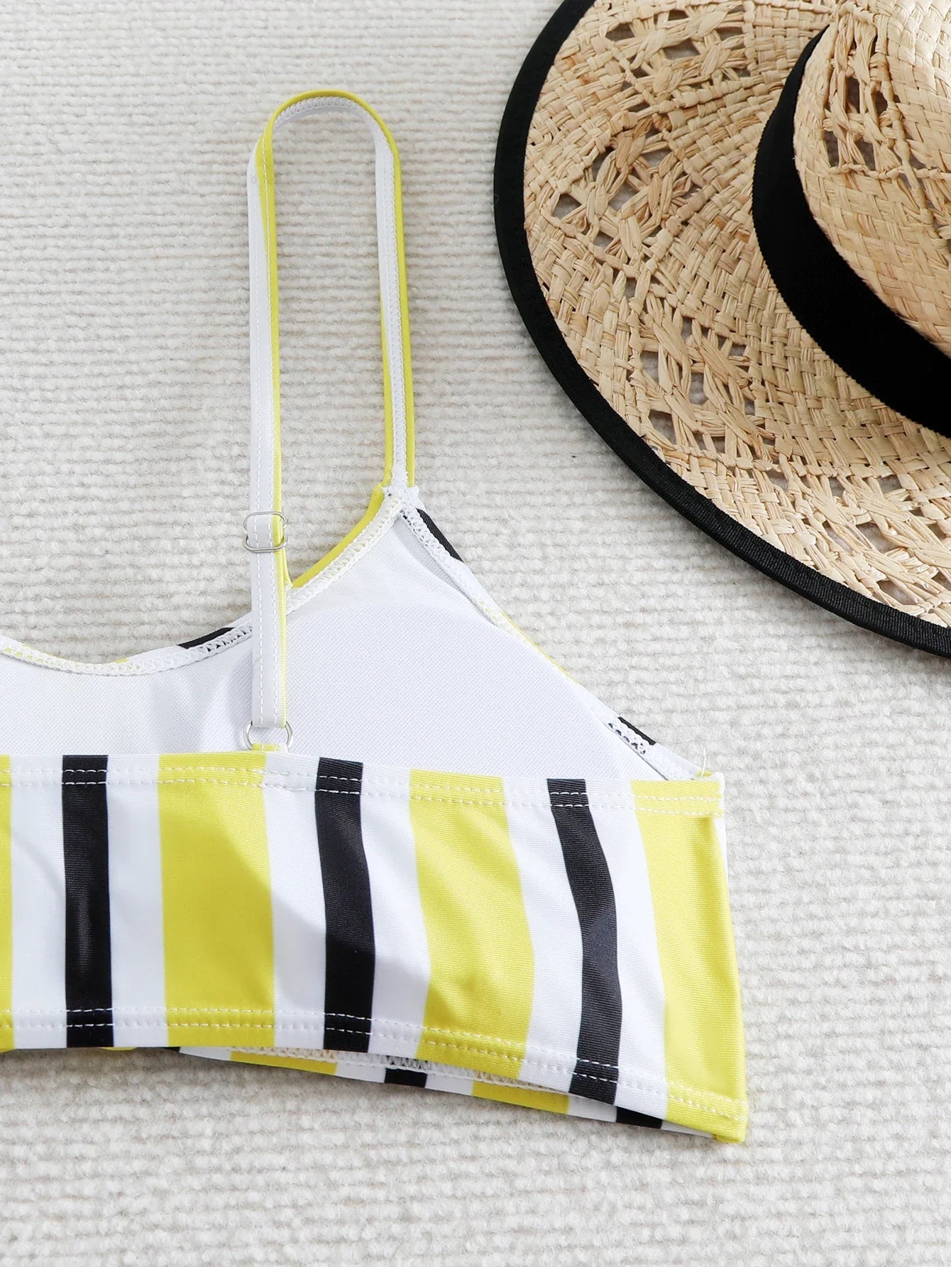 High Waist Bikini 2026 Women Strappy Swimsuit Sexy Striped Swimwear Female Bathers Bathing Swimming Swim Suit Summer Beachwear