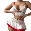Women's Short Slim Fit Mini Sexy Half Skirt Casual Lace Patchwork Ultra A-line Skirt Party Mini Ruffle Skirt