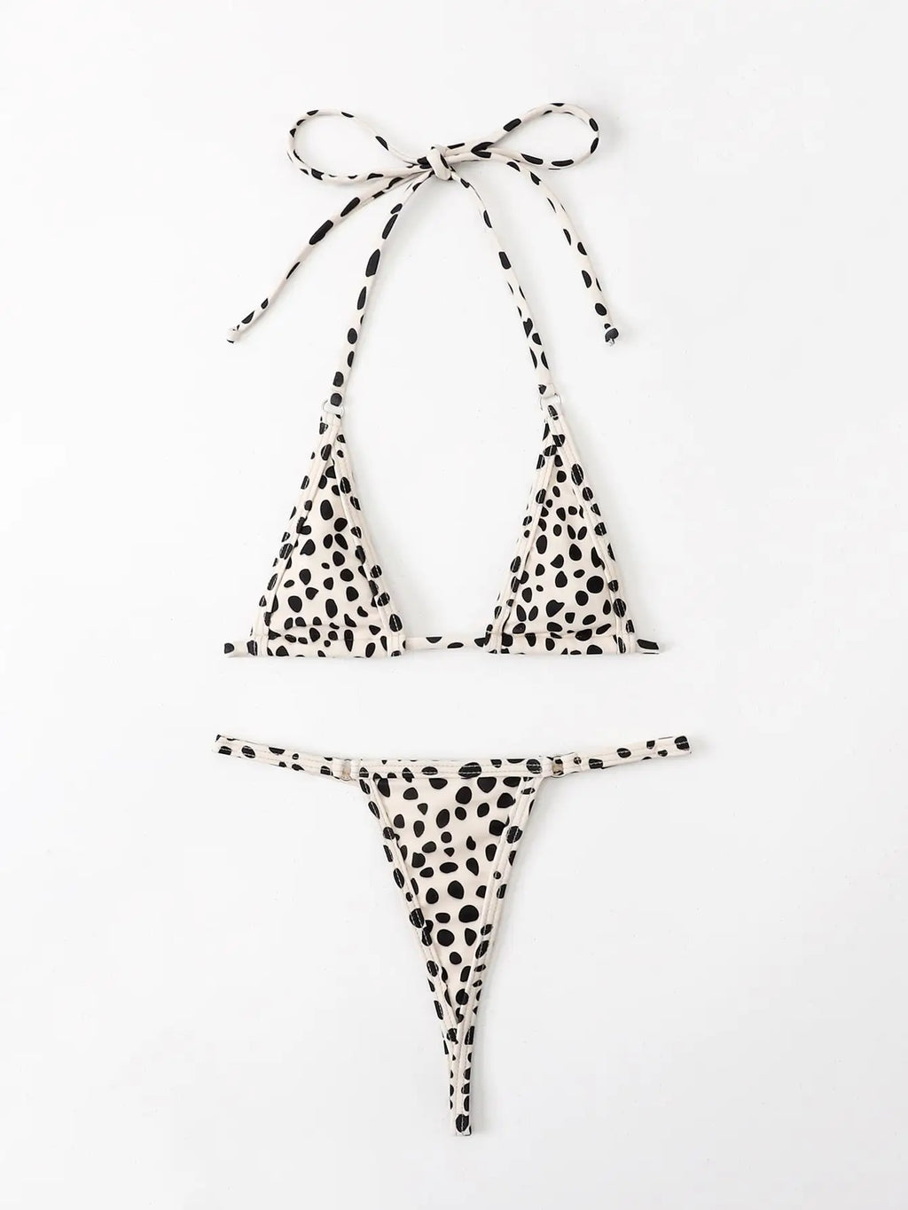 Halter Micro Thong Bikinis 2026 Women Sexy Triangle Swimsuit Mini Swimwear Female Brazilian Bathing Swimming Suit Beachwear