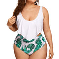 Ruffle Bikinis 2026 Women Large Size Swimsuit High Waist  Push Up Plus Swimwear Female Beach Wear Bathing Suit 4XL