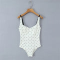 Sexy polka dot camisole for women, 2026 spring/summer design, slim-fit outerwear bodysuit JOXC