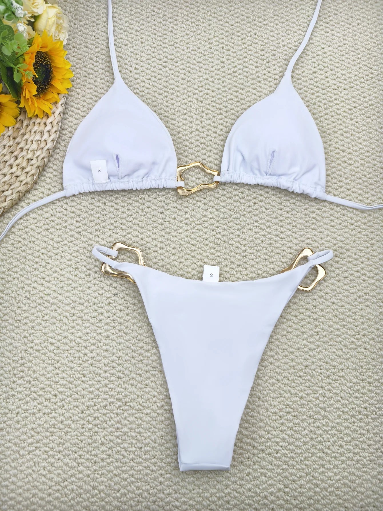 Triangle String Bikini 2026 Women Halter Swimsuit Solid Sexy Swimwear Female Bathers Bathing Swimming Swim Suit Beachwear