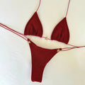 Micro Bikinis 2025 Women Swimsuit New Sexy Swimwear Halter Bikini Set Brazilian Biquini Female Starfish Beachwear Party Wear