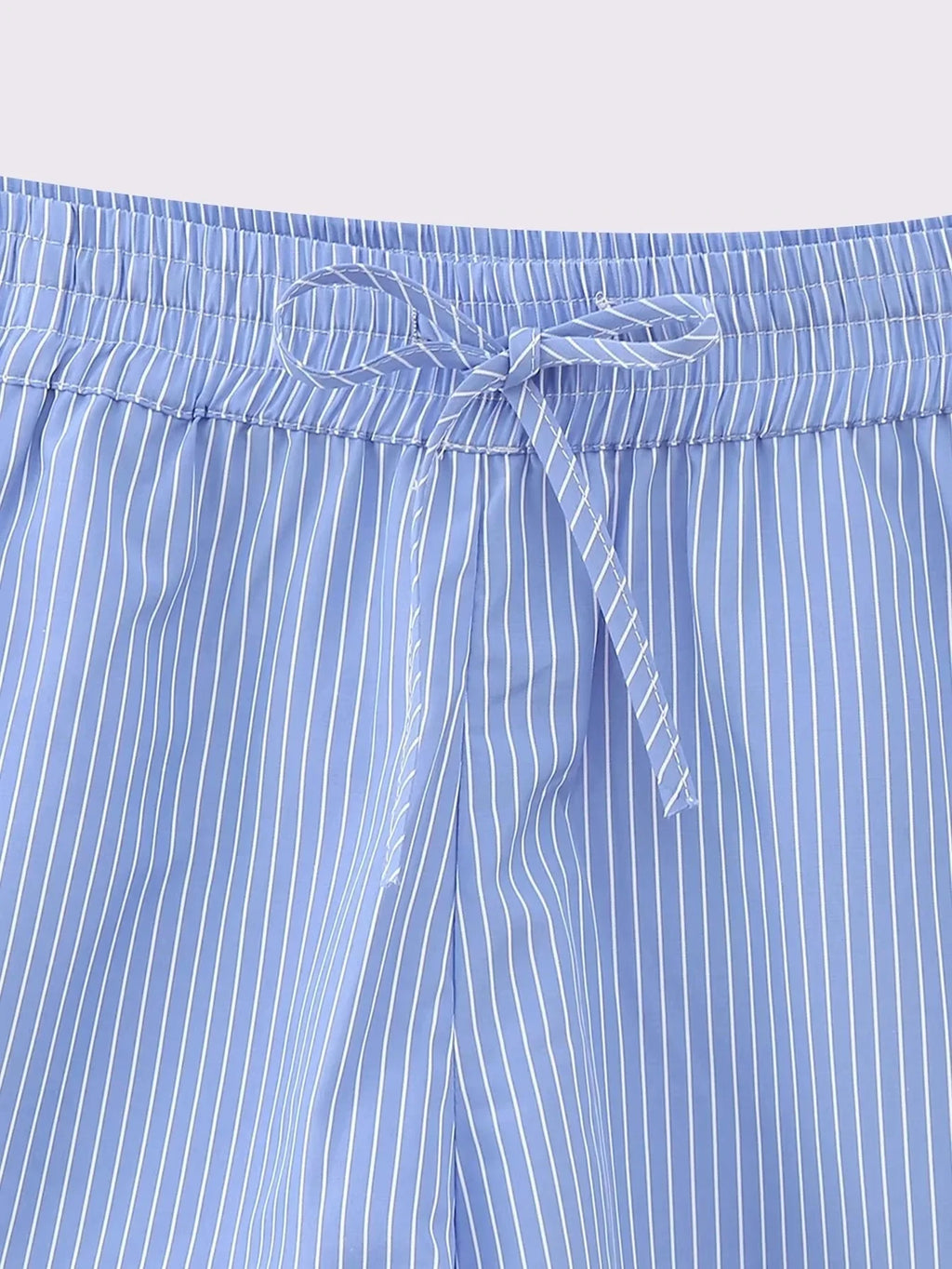 Foridol Stripes Crop Top+shirt 2 Pcs Outfits Women Casual Summer Autumn Casual Set Blue Matching Set Shorts Set Female Suit