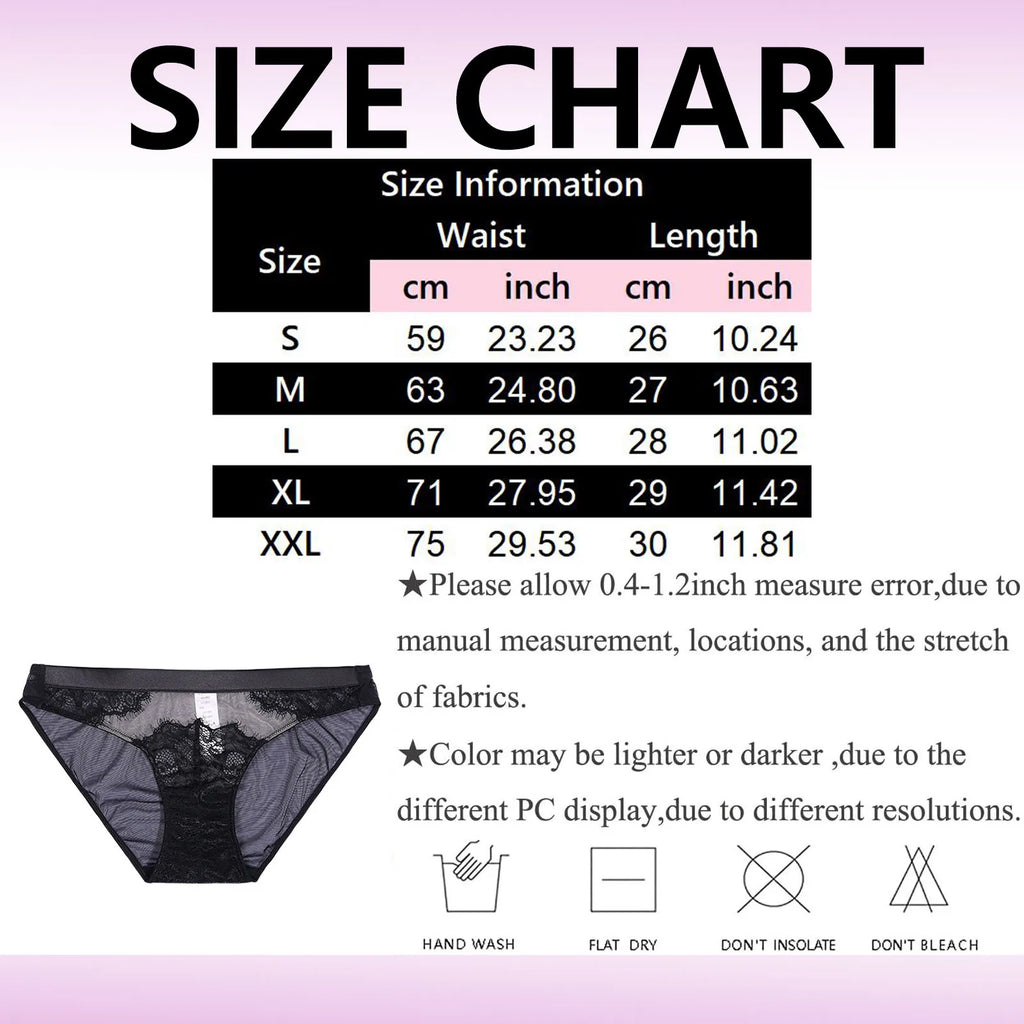 2026 Womens Sexy Lace Underwear Alluring Hipster Stretch Breathable Panties Lady Cotton Bikini Underpants трусы женские 부부생활 속옷