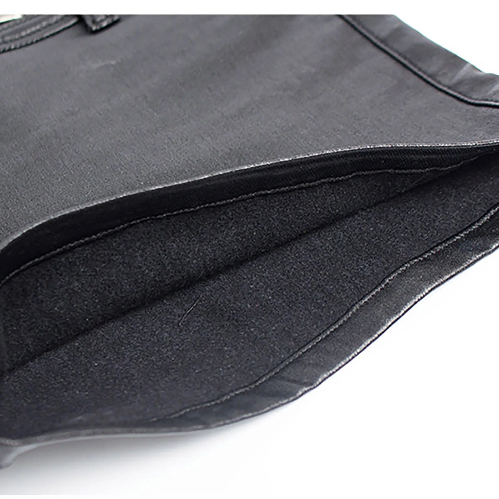 Women's Zipper Pu Leather Shorts High Waist Stretch Slim Lift Hip Motorcycle Shorts Summer Sexy Bodycon Black Leather Shorts
