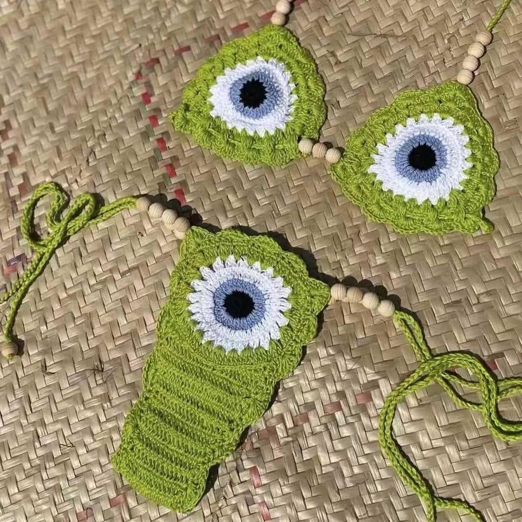 Sexy Hand Woven Bikini 2026 Mujer Women Green Patchwork Bead String Strap Micro Swimsuit Beach Bathing Suit Knitted Swimwear